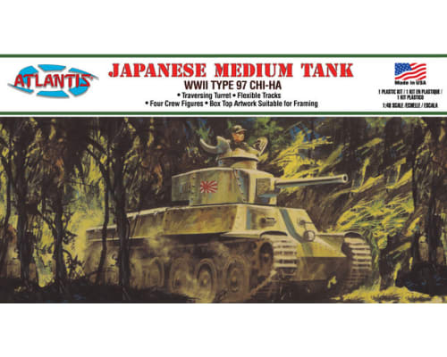 Japanese Chi-Ha Type 97 Medium Tank 1:48 photo