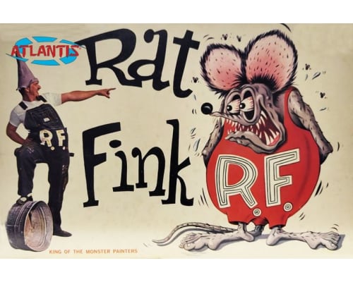 1/25 Ed Roth Rat Fink Plastic Model Kit photo