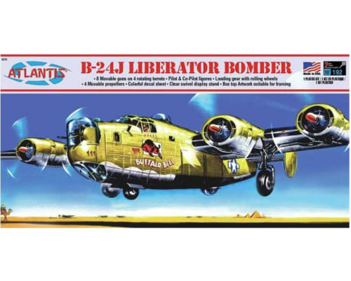 B-24J Liberator Bomber Buffalo Bill Model Kit 1/92 photo