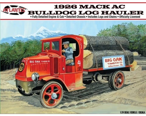 1926 Mack Bulldog Log Hauler 1:24 photo