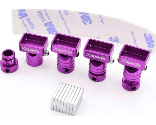 Purple Stealth Magnetic Aluminum Body Mounts photo