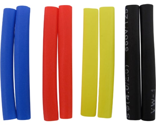 4mm Assorted Color Heat Shrink Tubing Battery wire (18 -12G) photo
