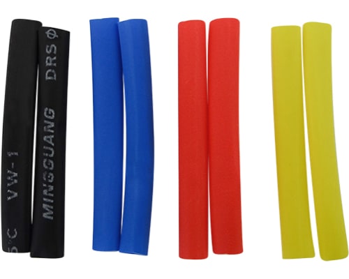 6mm Assorted Color Heat Shrink Tubing Battery wire (16 -10G) photo