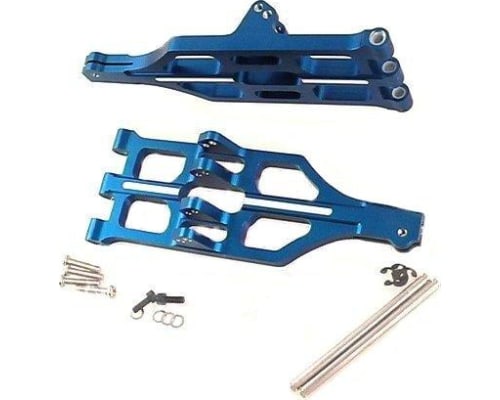 Monster Gt Blue Aluminum Lower Arms photo