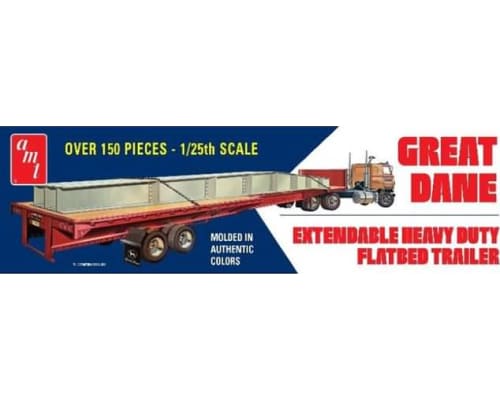 1/25 Extendable Flatbed Trailer Great Dane photo