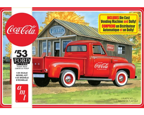 1/25 1953 F0RD Pickup Coca Cola 2T photo