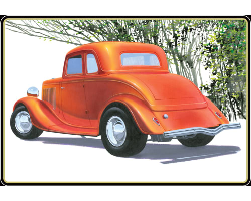 1/25 1934 F0RD 5-Window Coupe Street Rod Plastic Model Kit photo