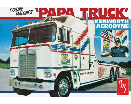 discontinued Papa1/25 Tyrone Malone Kenworth Transporter Papa Tr photo