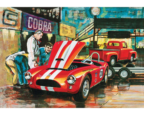 discontinued Ford1/25 Cobra Racing Team Shelby Cobra/ 53 Ford/Tr photo