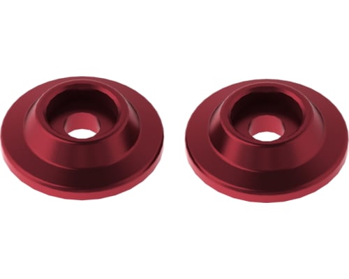 AR320215 Wing Button Aluminum Red 2 photo