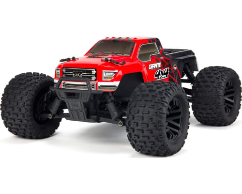 discontinued 1/10 Granite Mega 4x4 Brushed 4WD MT Red/Black photo