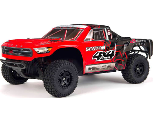 discontinued 1/10 Senton Mega 4x4 Brushed 4WD SC Red/Black photo