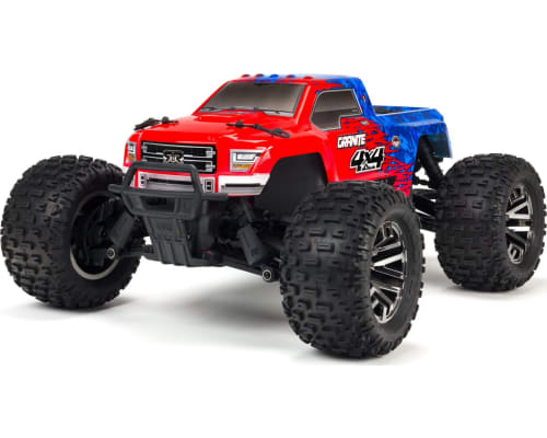 1/10 Granite 4X4 3S BLX 4WD MT Red/Blue photo