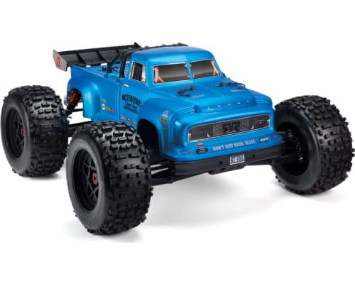 1/8 Notorious 6S 4WD BLX Stunt Truck Blue photo