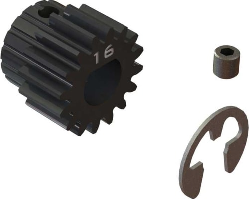 16T Mod1 Safe-D8 Pinion Gear photo