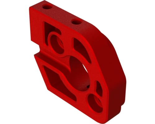 Aluminum Motor Plate Red photo