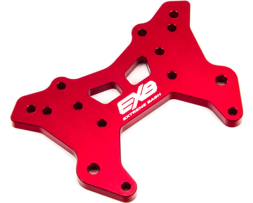 Front Shock Tower CNC 7075 T6 Aluminum RS Red photo