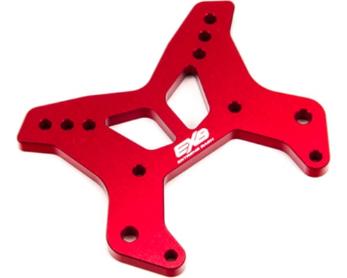Front Shock Tower CNC 7075 T6 Aluminum M Red photo