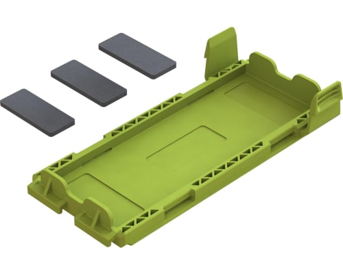 Battery Door Set - Fluoro Yellow photo