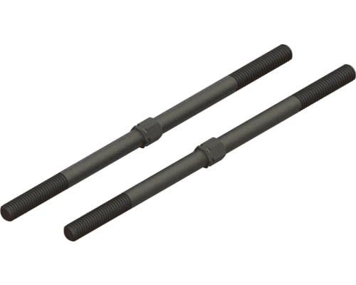 Steel Turnbuckle M6x130mm Black 2 photo