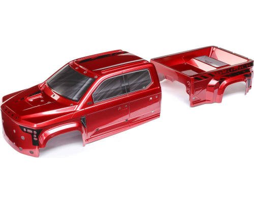 BIG ROCK 6S BLX Painted Decaled Trimmed Body - Red photo