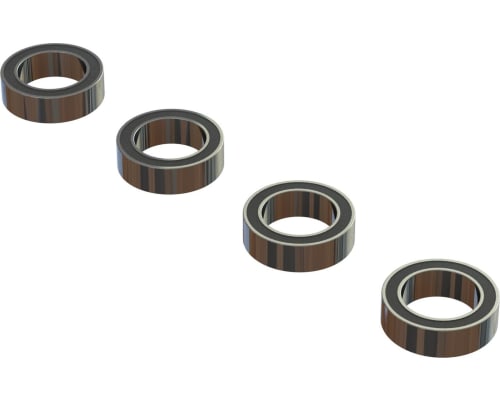 Ball Bearing 8x12x3.5mm 2RS 4 pieces photo