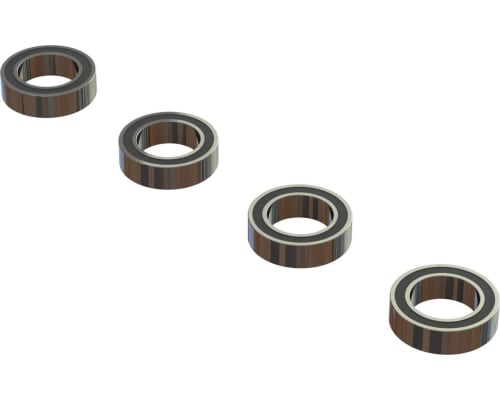 Ball Bearing 7x11x3mm 2RS 4 pieces photo