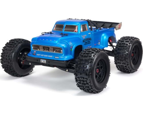 Notorious 6s 4WD Blx 1/8 Stunt Truck RTR Blue photo