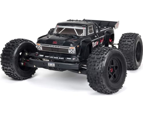 Outcast 6s 4WD Blx 1/8 Exb Stunt Truck RTR Black photo