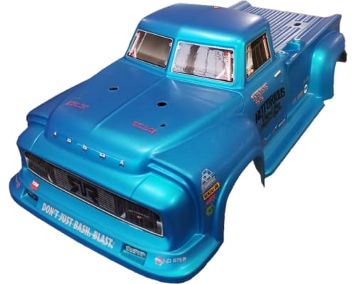 Notorious 6s Blx Painted Decaled Trimmed Body (Blue Real Steel) photo