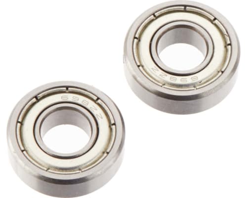 8x19x6mm Shielded Ball Bearings (2) photo