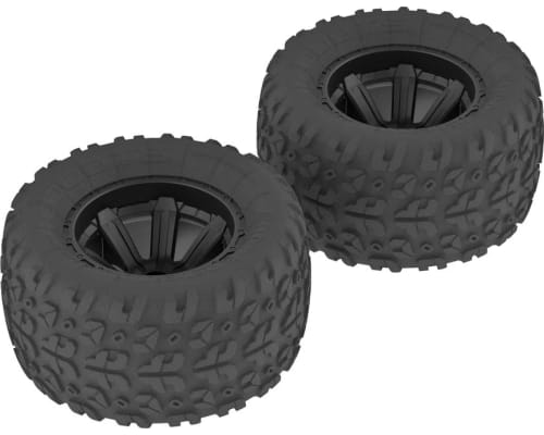 AR550014 Copperhead MT Tire/Wheel Glued Black 2 photo