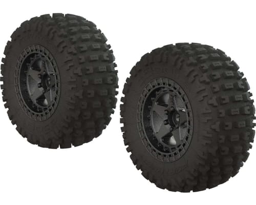 AR550043 FoRTRess SC Tire Set Glued Blk Chrm 2 photo