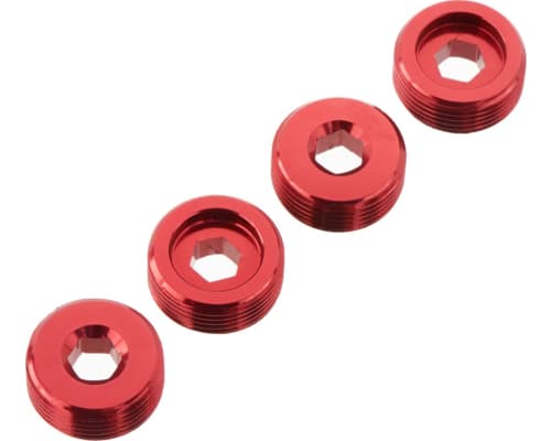 AR330196 Nut Front Hub Aluminum Red 4 photo