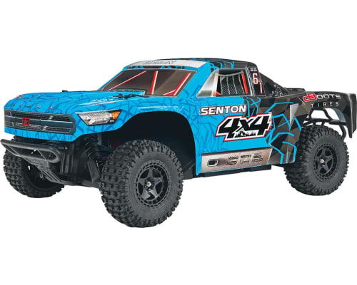 AR102678 1/10 Senton Mega 4x4 SC Truck RTR Blu/Blk photo