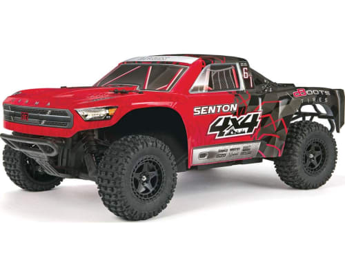 AR102667 1/10 Senton Mega 4x4 SC Truck RTR Rd/Blk photo