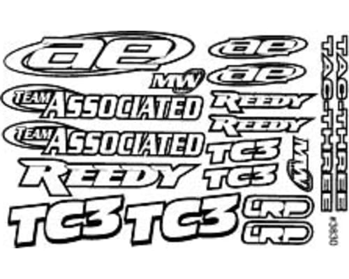 Decal Sheet Associated Reedy Team photo