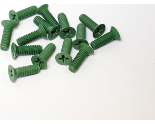 discontinued Aluminum Flat Head Screws 8-32x1/2 inch (16) photo