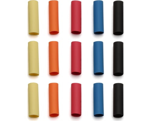 Shrink Tubing 15pcs (3pcs/color) photo