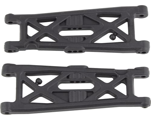 RC10t6.1 Factory Team Front Suspension Arms Carbon Fiber photo