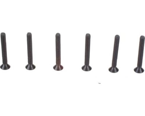 4-40x7/8in FHCS Flat Head Cap Screws (6) photo