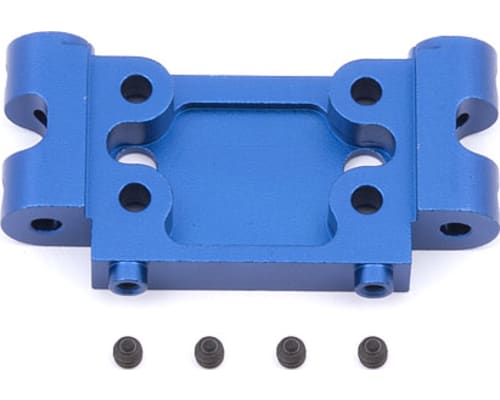 discontinued Blue Aluminum Front Bulkhead: RC10GT2 photo