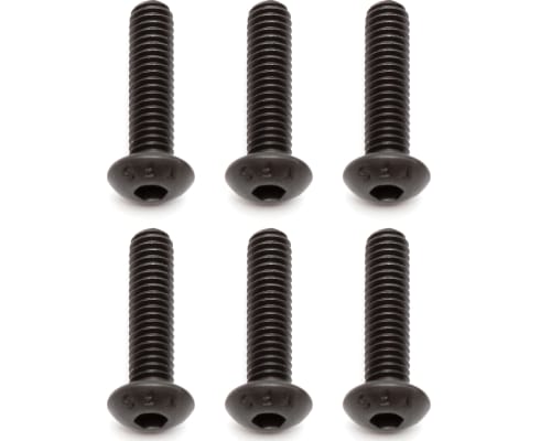 M4x16mm BHCS Button Head Cap Screws (6) photo