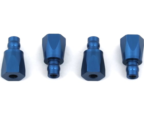 RC8B3.1 Shock Bushings blue aluminum photo