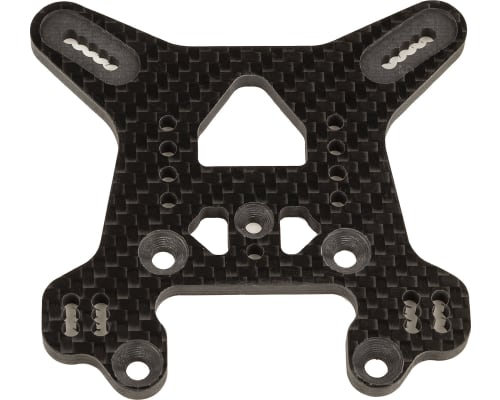 Rc8B4 Ft Rear Shock Tower Carbon Fiber photo