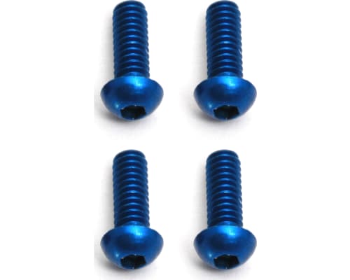 Button Head Cap Screw M2x6 Blue Aluminum (4) photo