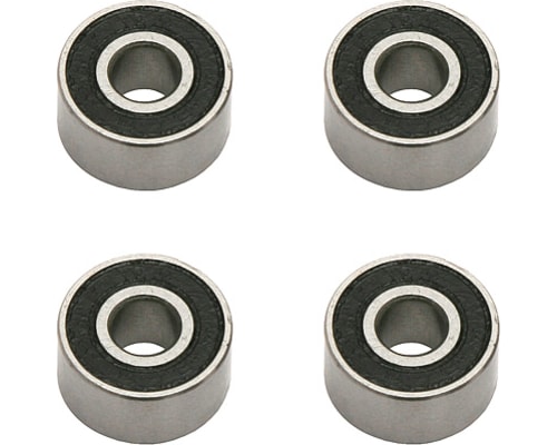 discontinued 3x8x4mm Sealed Ball Bearings (4) photo