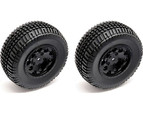 discontinued KMC Hex Wheels/Tires black mounted (hex) photo