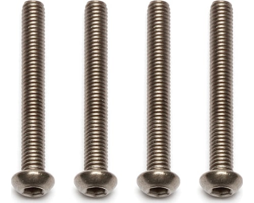 M3x24mm Titanium BHCS Button Head Cap Screws (4) photo