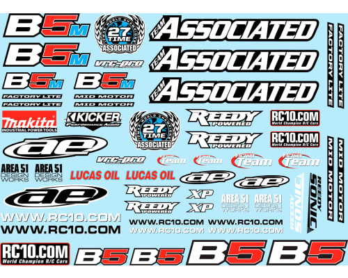 discontinued Series Decal Sheet B5/B5M/B5M-FL photo